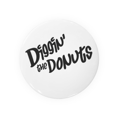 Diggin' the Donuts Tin Badge