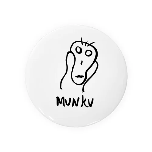 MUNKU Tin Badge