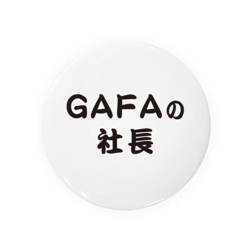 GAFAの社長です　ガーファの社長 Tin Badge