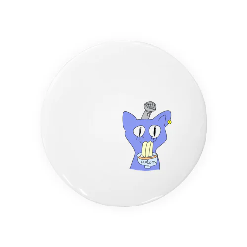 伝説のマイク猫 Tin Badge