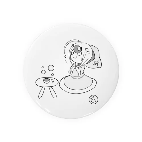 やみちゃん Tin Badge