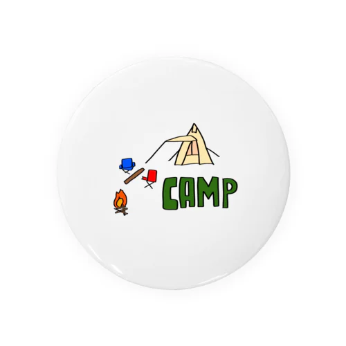 Camp 缶バッジ