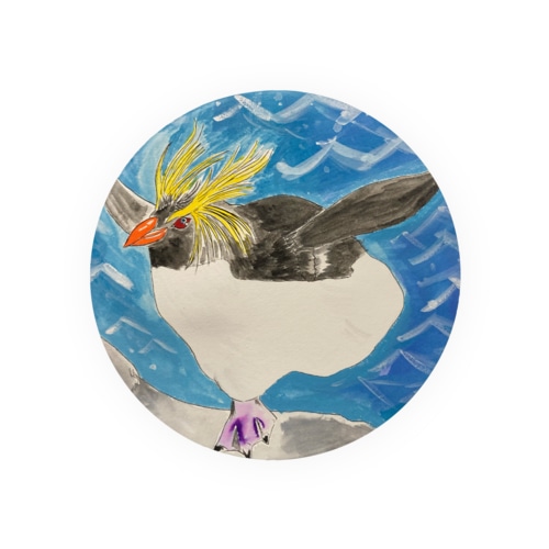 イワトビペンギン_A Tin Badge