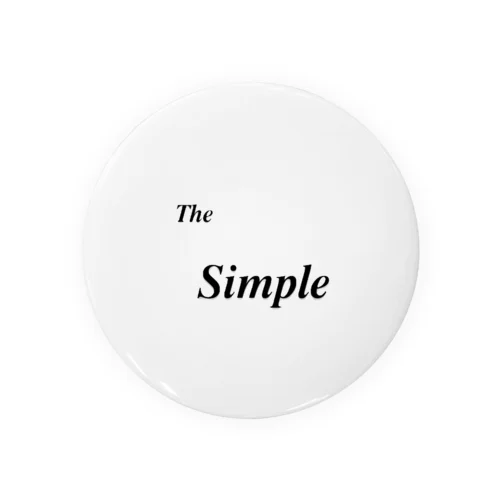 The SIMPLE Tin Badge