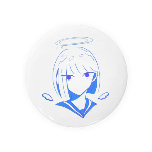 白昼夢のセーラー少女 Tin Badge