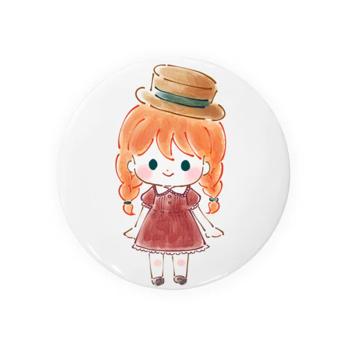 赤毛の子 Tin Badge