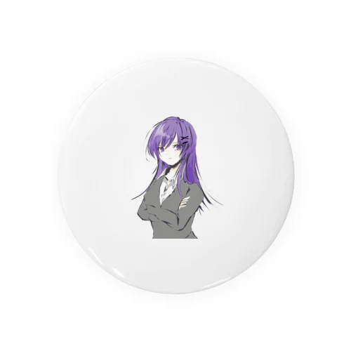 ツンデレ女子 Tin Badge