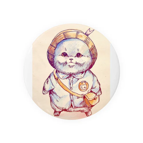 園児猫 Tin Badge