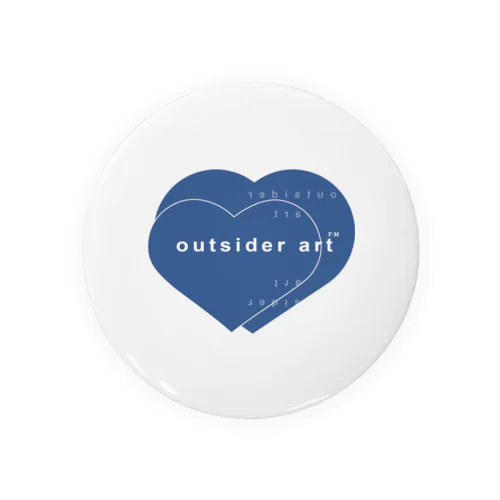 outsider art 缶バッジ