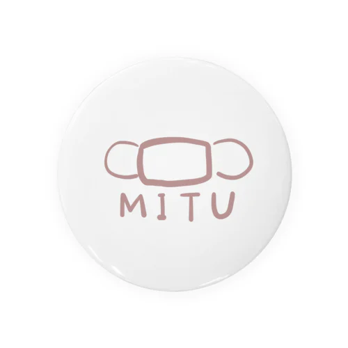 mitu3 Tin Badge