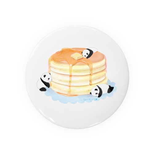 パンケーキパンダちゃん Tin Badge