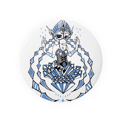 鋲嬢【ロゴ無し】 Tin Badge