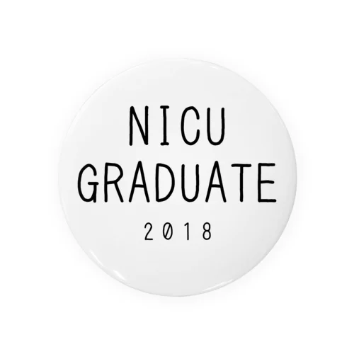 NICU卒業生　2018 缶バッジ