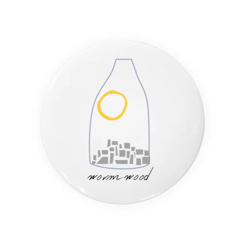 月夜のびん詰め Tin Badge