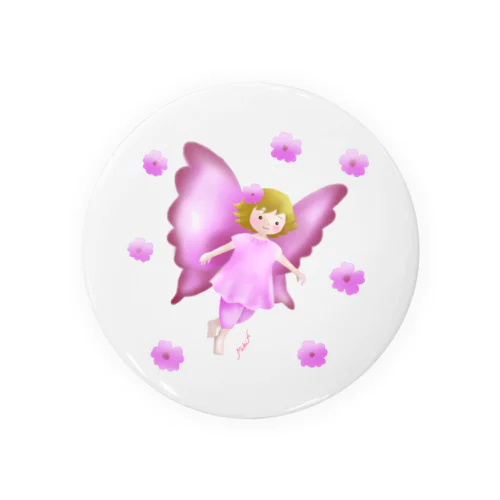 ピンクの妖精A Tin Badge