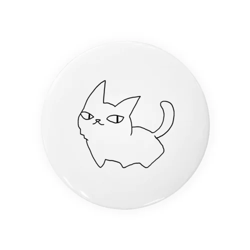 ざつねこ Tin Badge