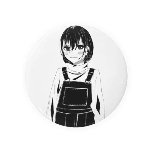 女の子3 Tin Badge