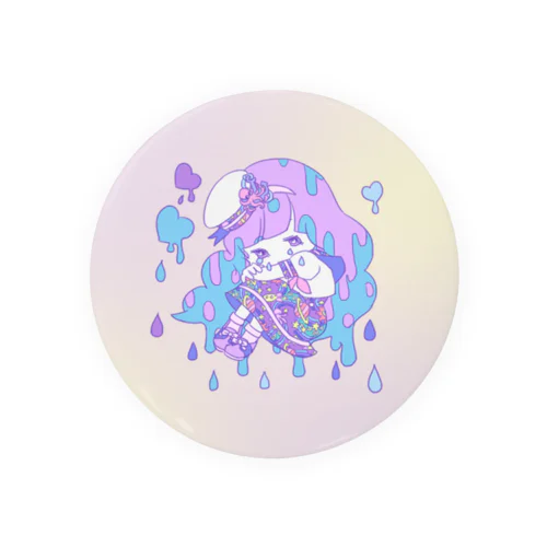 ゆめかわガール Tin Badge