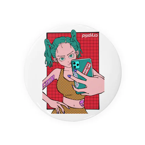 KAWAII GIRL (cryptid) Tin Badge