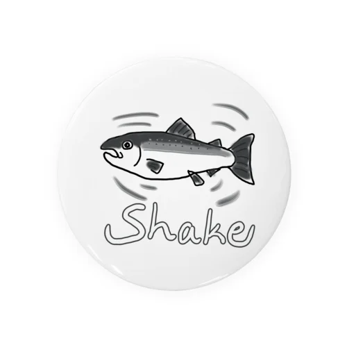 SHAKINGしゃけ Tin Badge