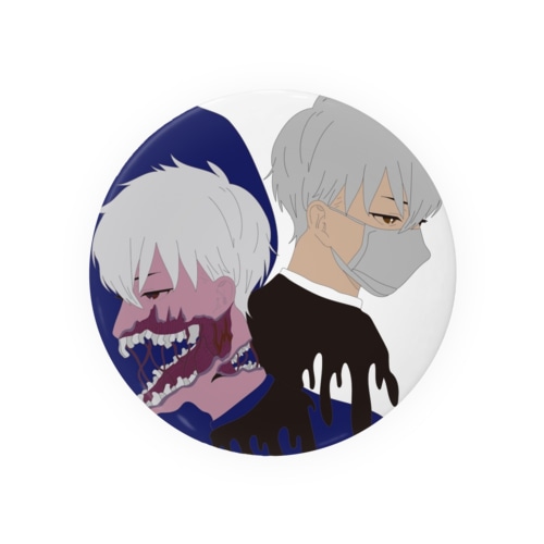 ヒョウリ Tin Badge