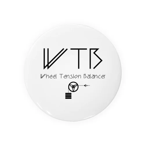 WTBのロゴ風 Tin Badge