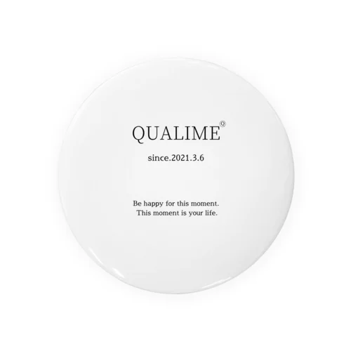 QUALIME 缶バッジ