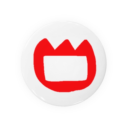 名札　チューリップ赤 Tin Badge