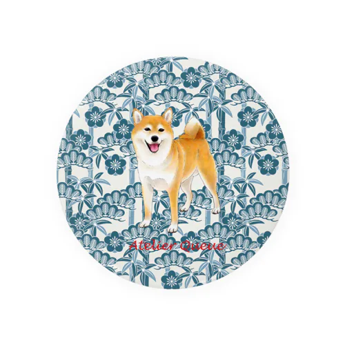 柴犬（松竹梅）Ⅲ Tin Badge