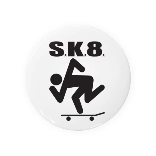 SxKx8x Tin Badge