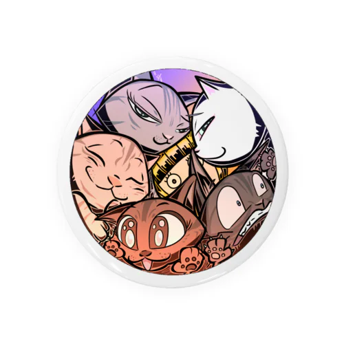 5ニャンず＆Me Tin Badge