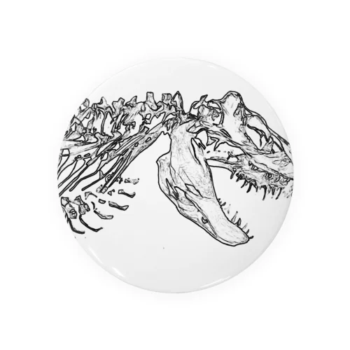 怪獣バッジ Tin Badge