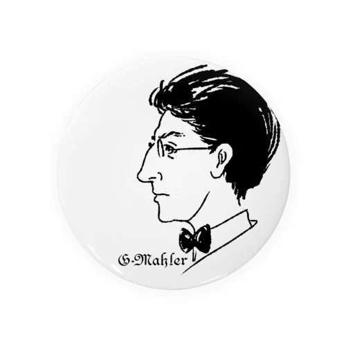 G.Mahler 缶バッジ