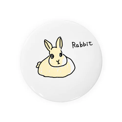 Rabbitくん Tin Badge
