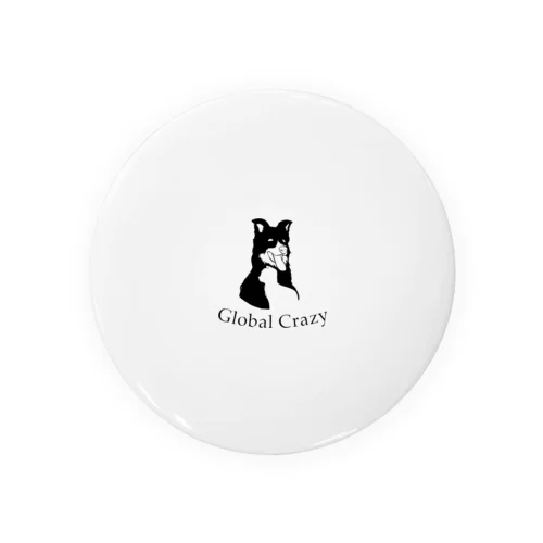 GlobalCrazy  Tin Badge