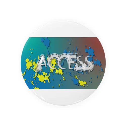 ACCESS 缶バッジ