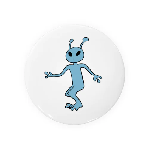 alien Tin Badge