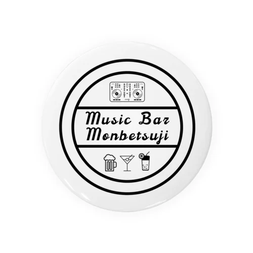 Music Bar Monbetsuji オリジナルTシャツ Tin Badge