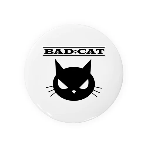反抗期の猫 BAD:CAT 黒猫ver 缶バッジ