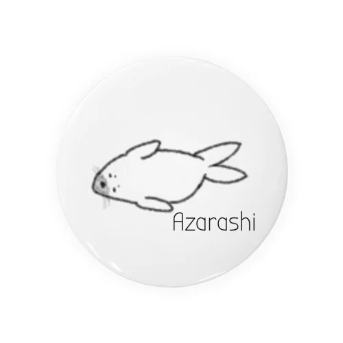 azarashi Tin Badge