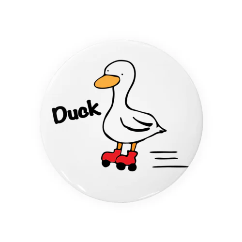 滑るDuck Tin Badge