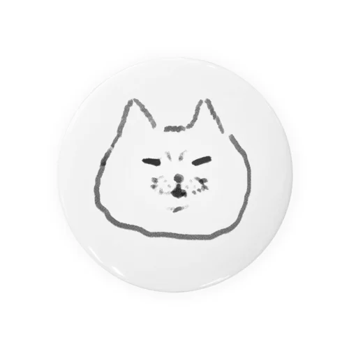 くしゃみでそう な ねこ Tin Badge