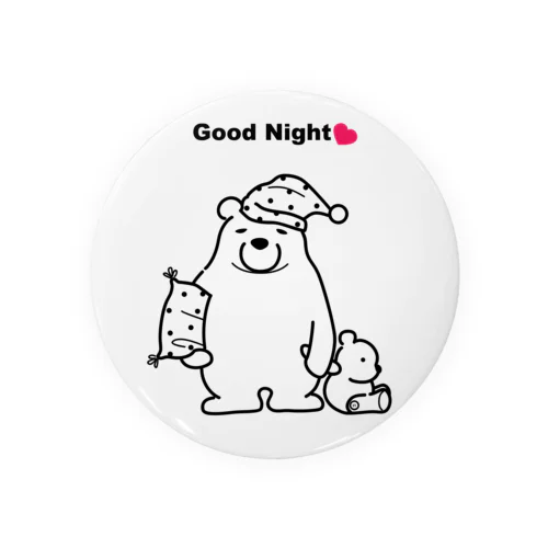 Good Night Tin Badge