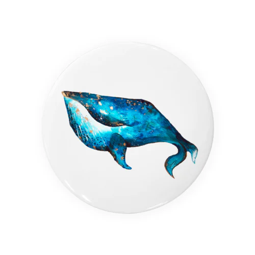 あおいクジラ Tin Badge