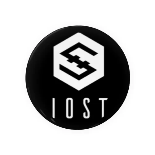 IOST 缶バッジ