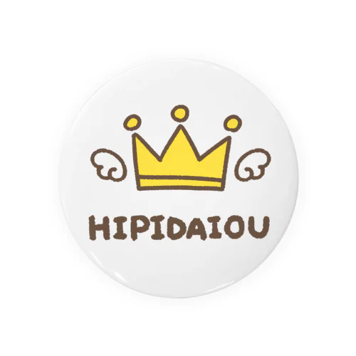 HIPIDAIOU Tin Badge