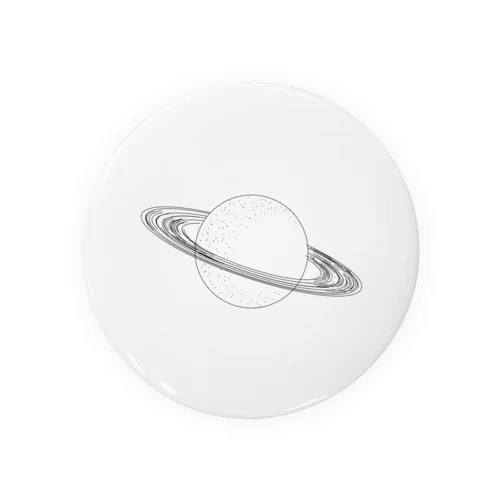 土星／Saturn Tin Badge