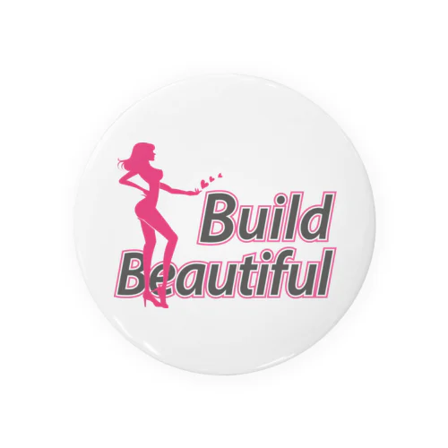 Buildbeautiful2 Tin Badge