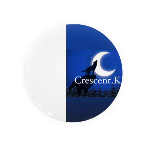 Crescent.K 2021 collection  Crescent-Wolf【クレセント-ウルフ】 Tin Badge