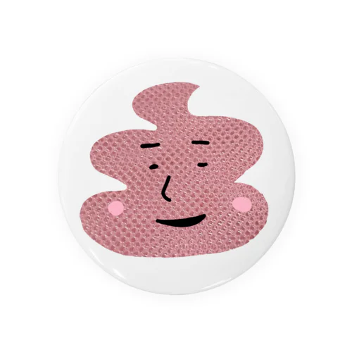 ピンクうんちくん Tin Badge